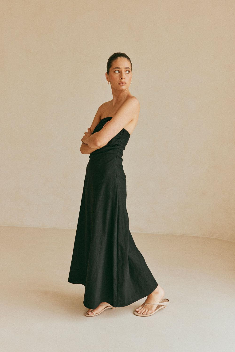 Estella Dress - Black Product Image