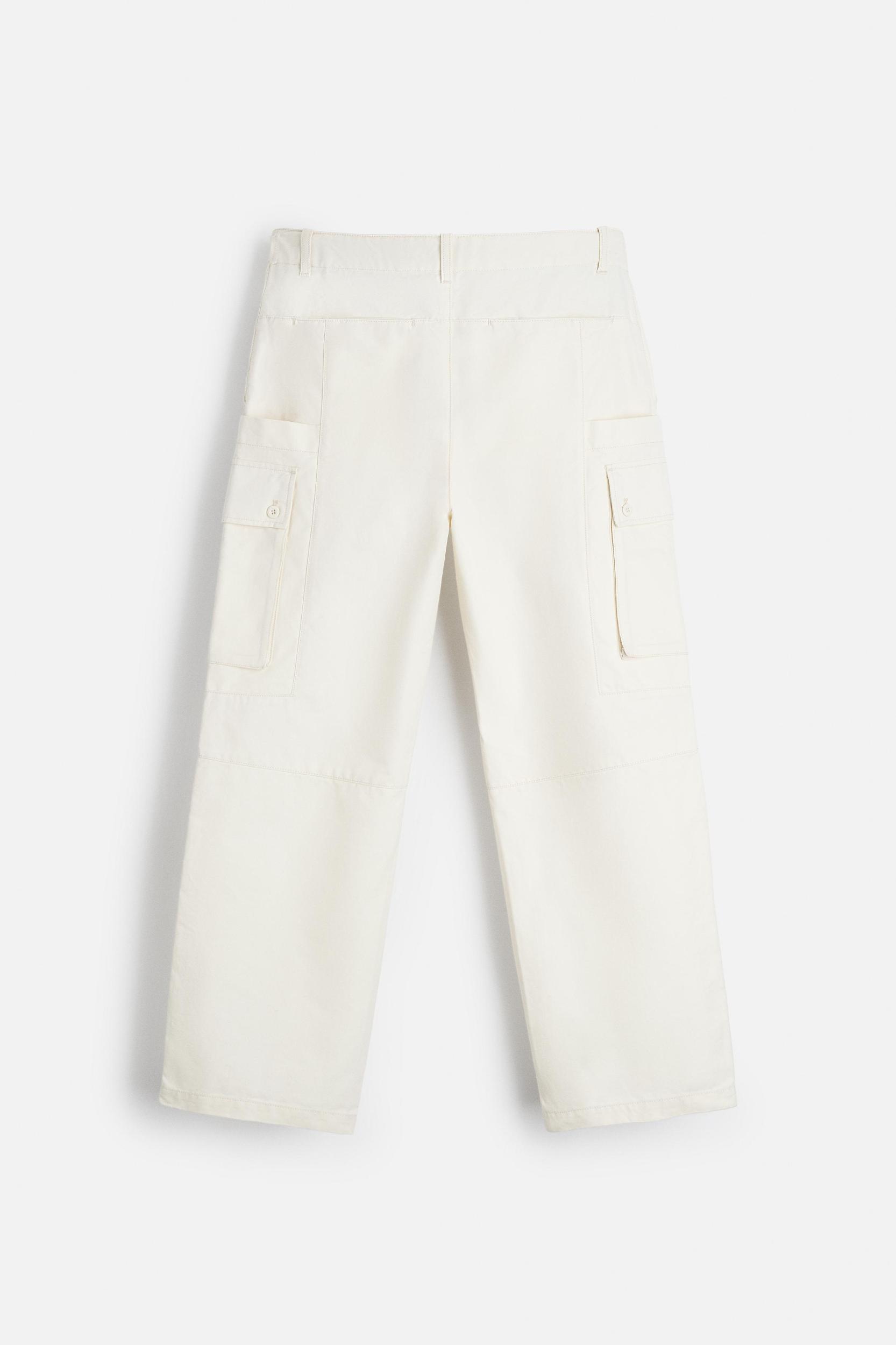 CANVAS CARGO PANTS Product Image