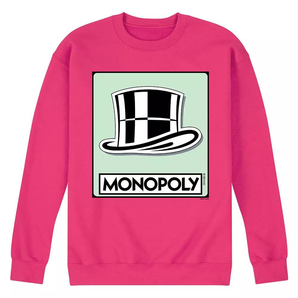 Mens Monopoly Hat Token Fleece Sweatshirt Product Image