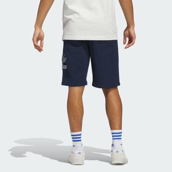 adidas Adicolor Outline Trefoil Shorts Night Indigo 2XL Mens Product Image