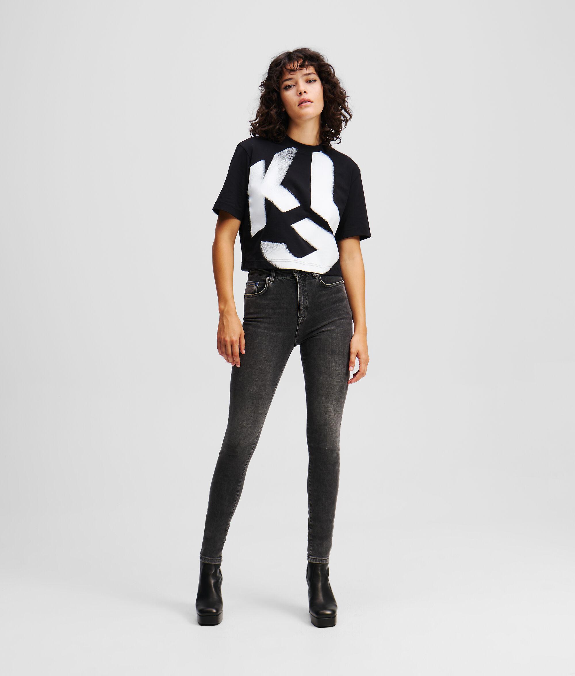 HIGH-RISE SKINNY JEANS Product Image