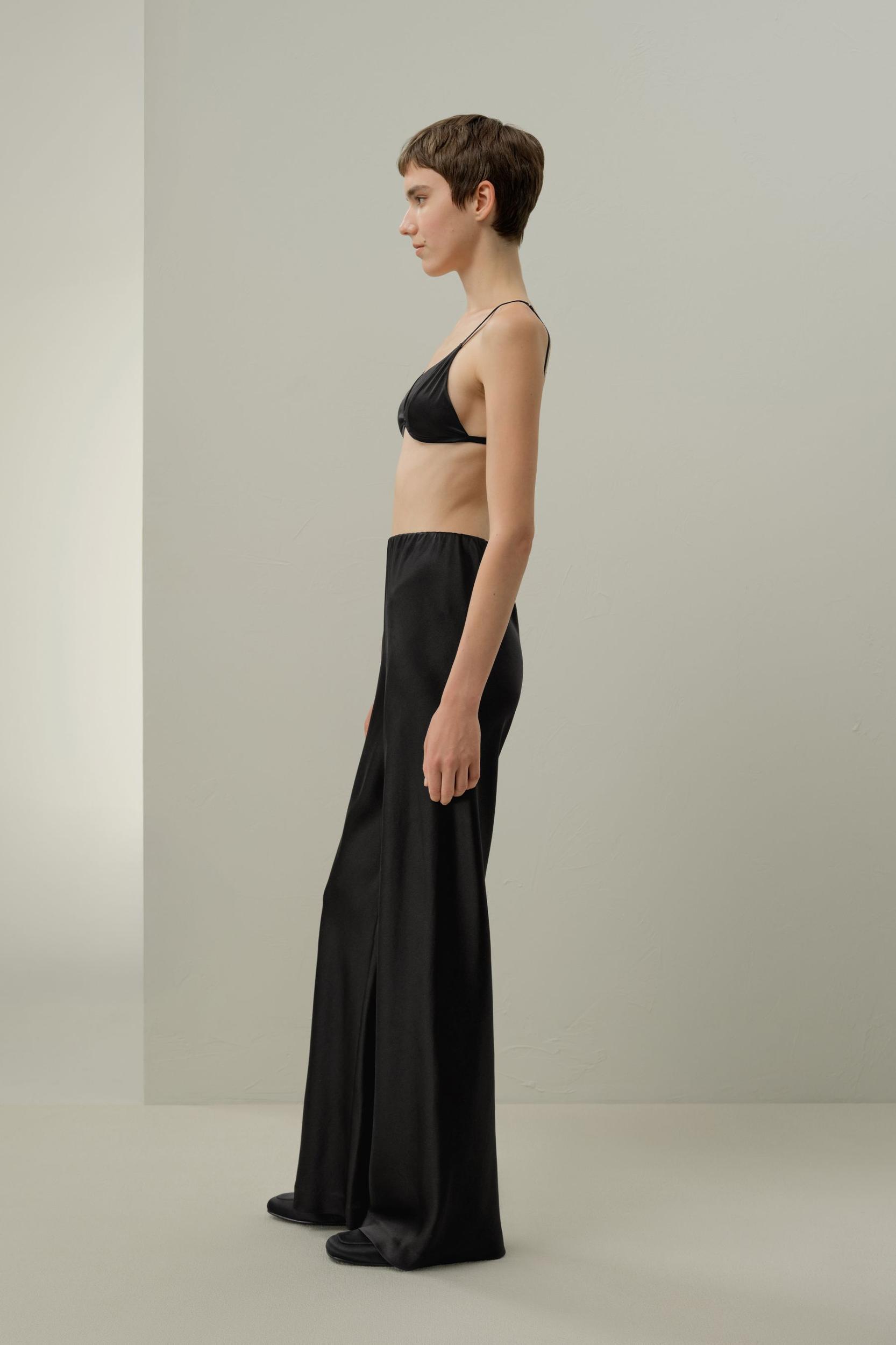 Stretch Silk Triangle Bra Product Image