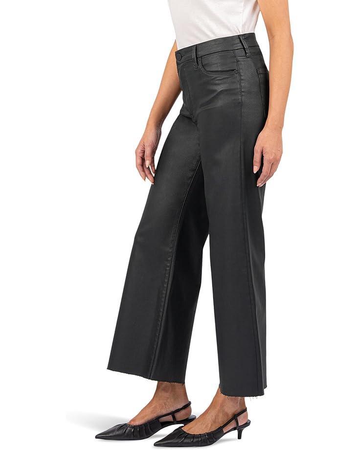 Meg High-Rise Fab Ab Wide Leg Raw Hem In Illuminated Product Image