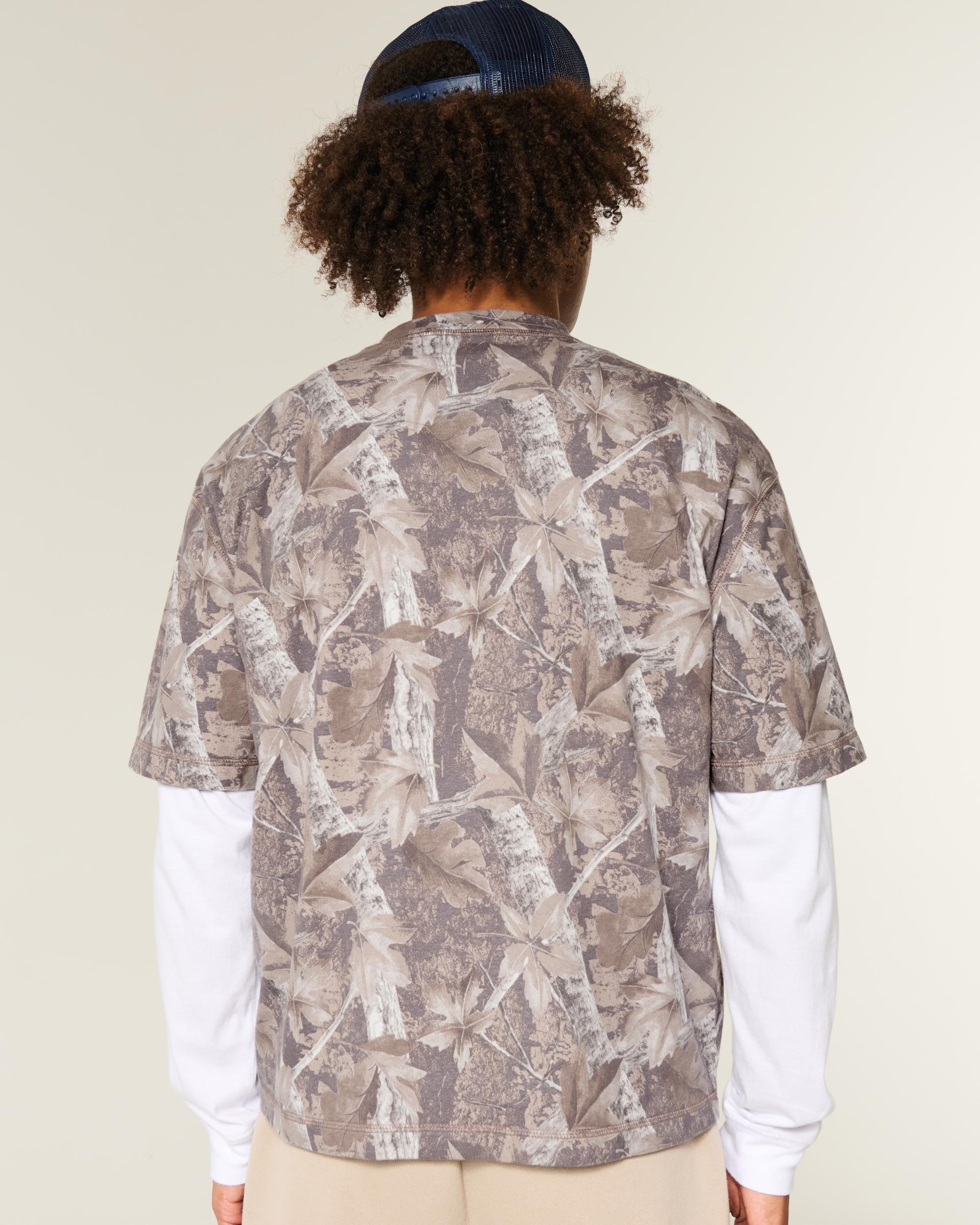 Boxy Heavyweight Crop Crew T-Shirt Product Image