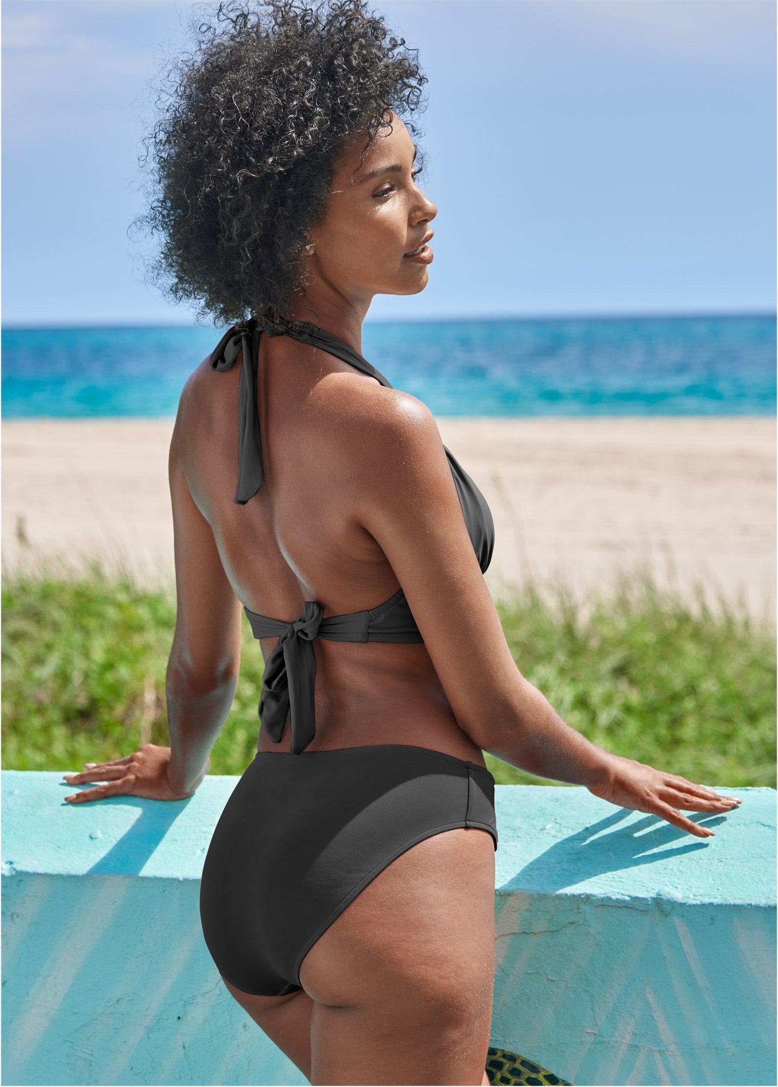 Strappy Halter Top - Black Beauty Product Image