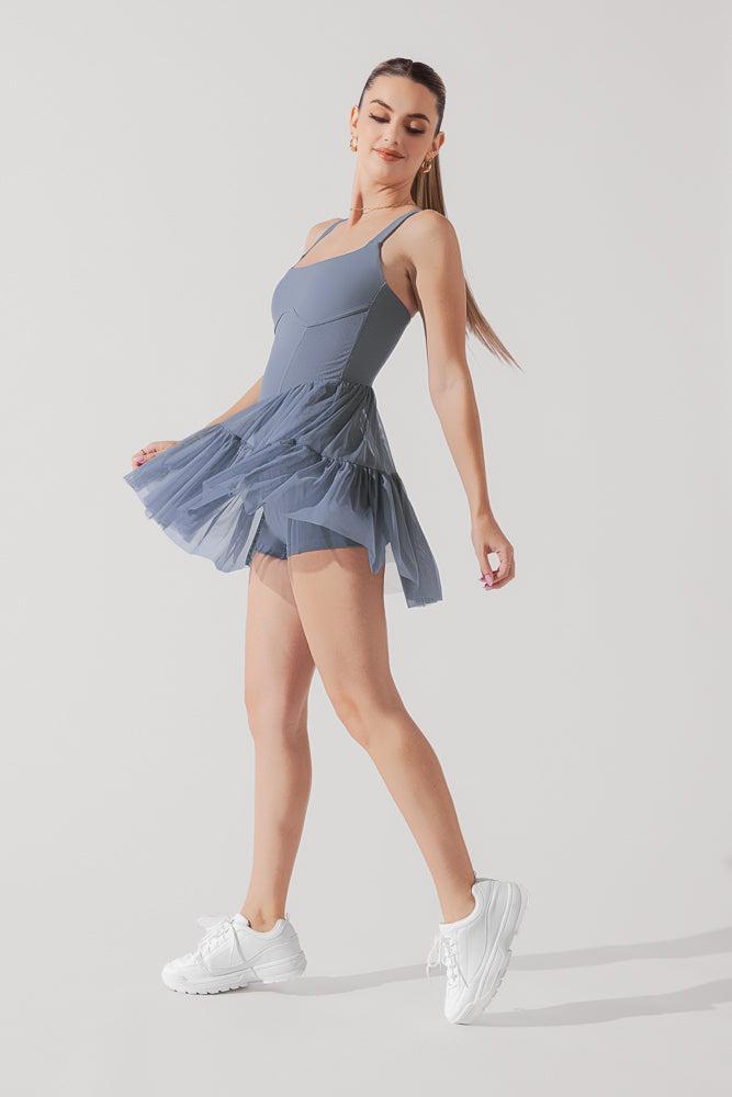 Corset Pirouette Dress - Blue Mist Product Image