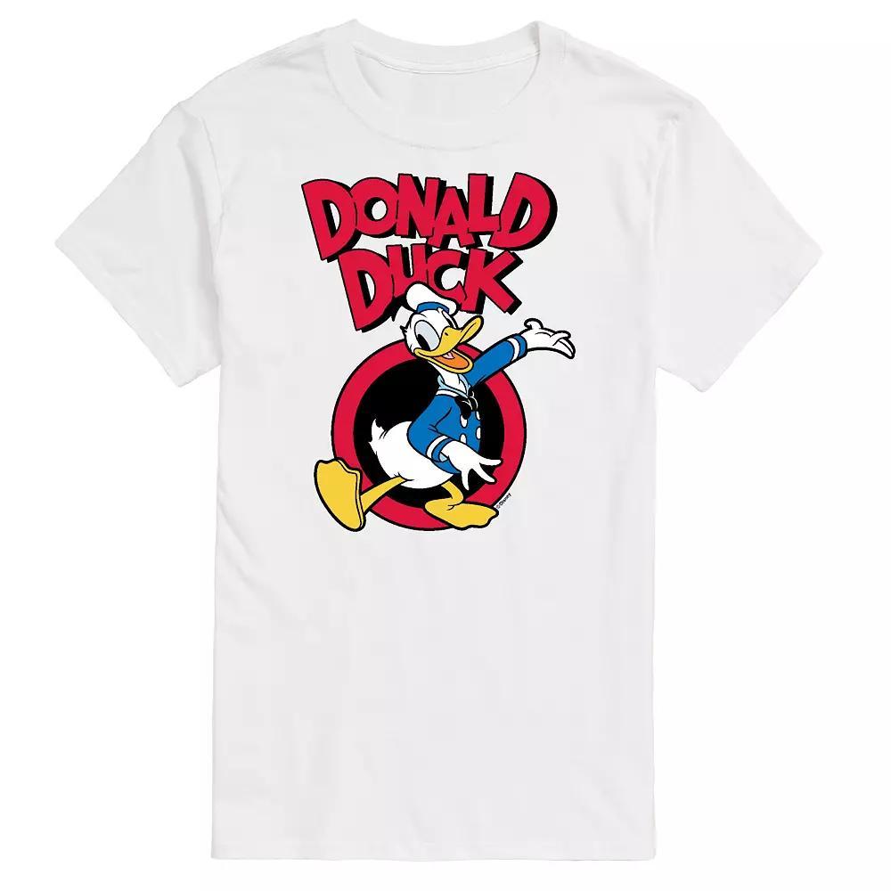 Disneys Donald Duck Big & Tall Graphic Tee, Mens Product Image