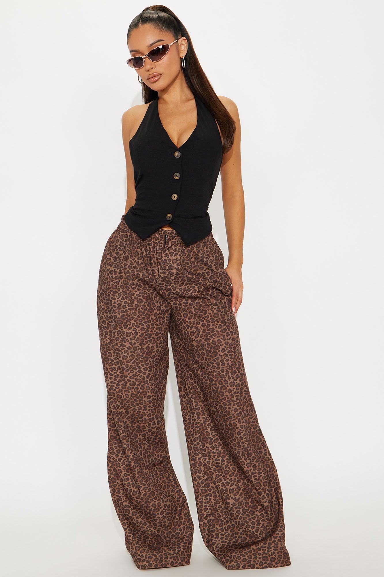 Catch A Break Linen Halter Top - Black Product Image