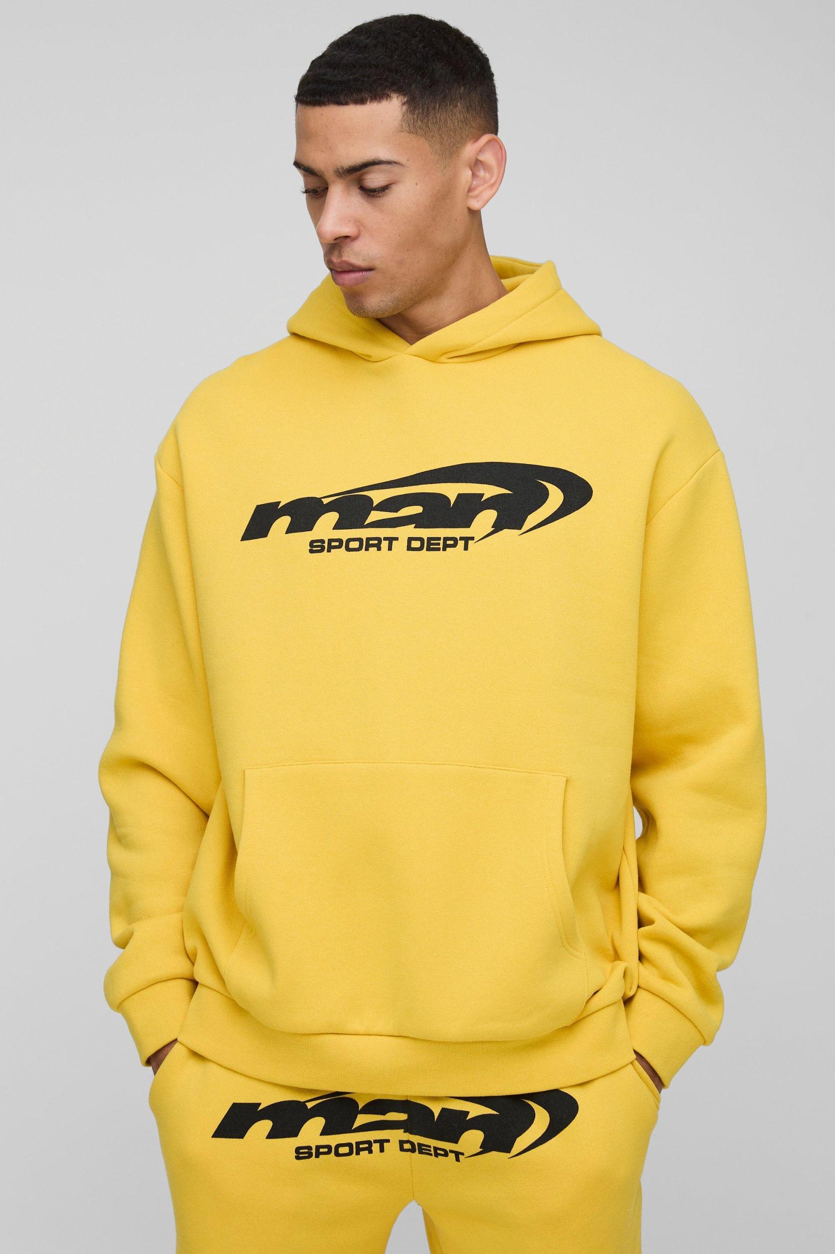 Oversized Man Hooded Tracksuit | boohooMAN USA Product Image