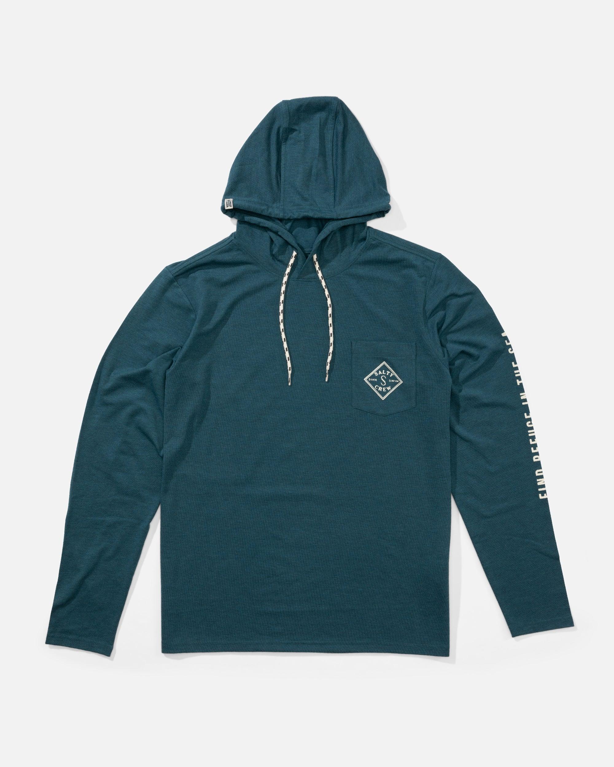 Tippet Pocket UV Hoodie - Hydro Male Product Image