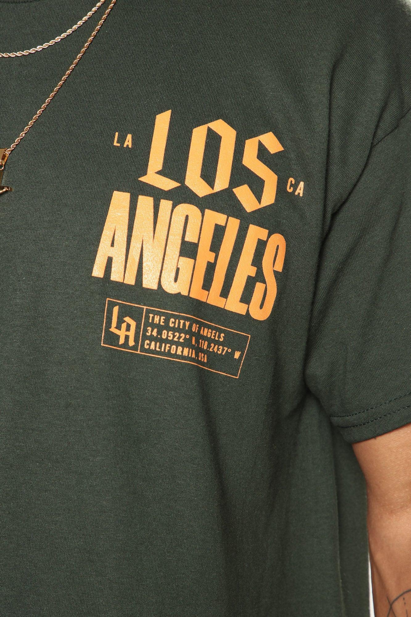 Los Angeles Palm Short Sleeve Tee - Green Product Image