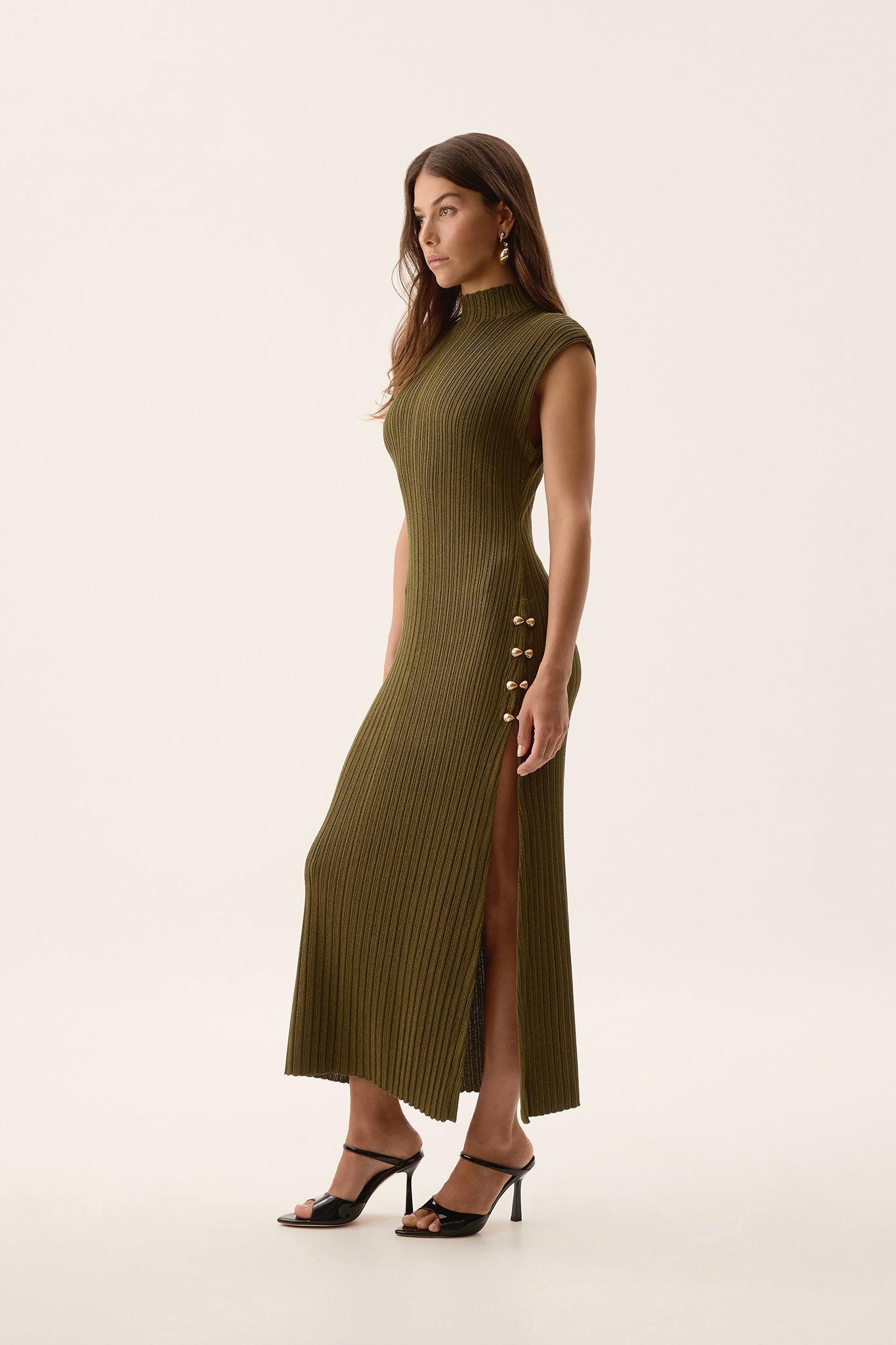 Leandra Knit Midi Dress Product Image
