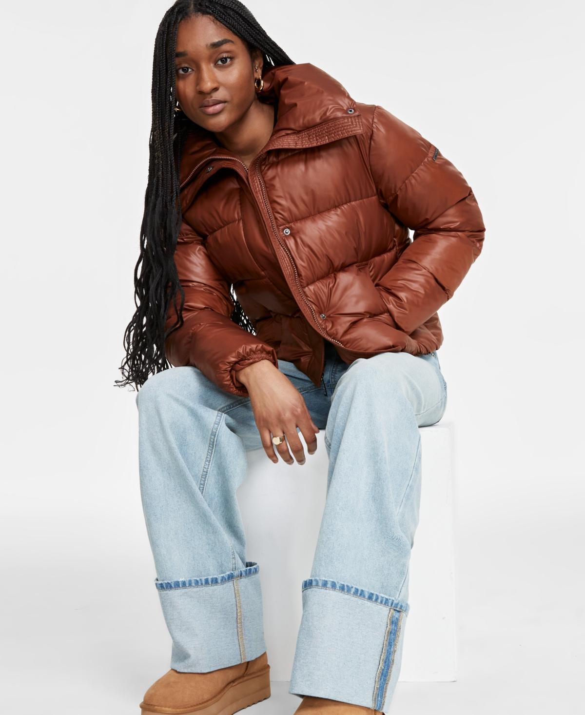 Bcbgmaxazria Womens Water-Resistant Puffer Coat Product Image