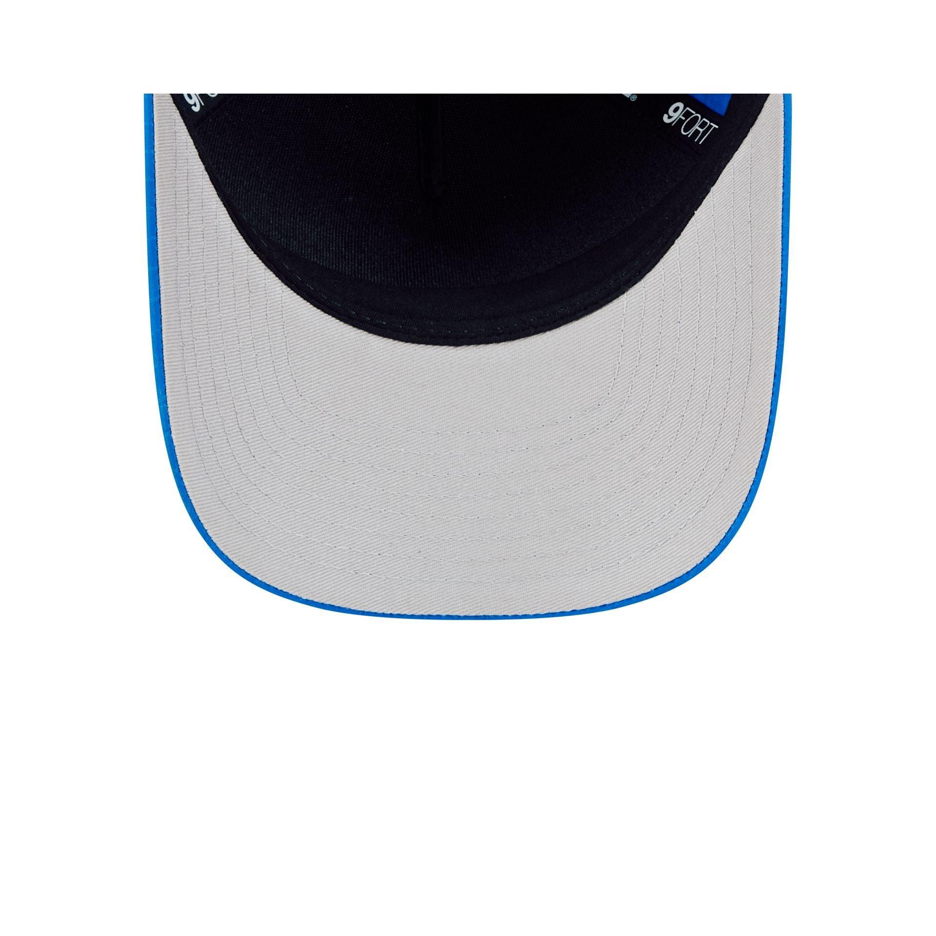 New York Knicks Ripstop 9FORTY M-Crown A-Frame Snapback Hat Male Product Image