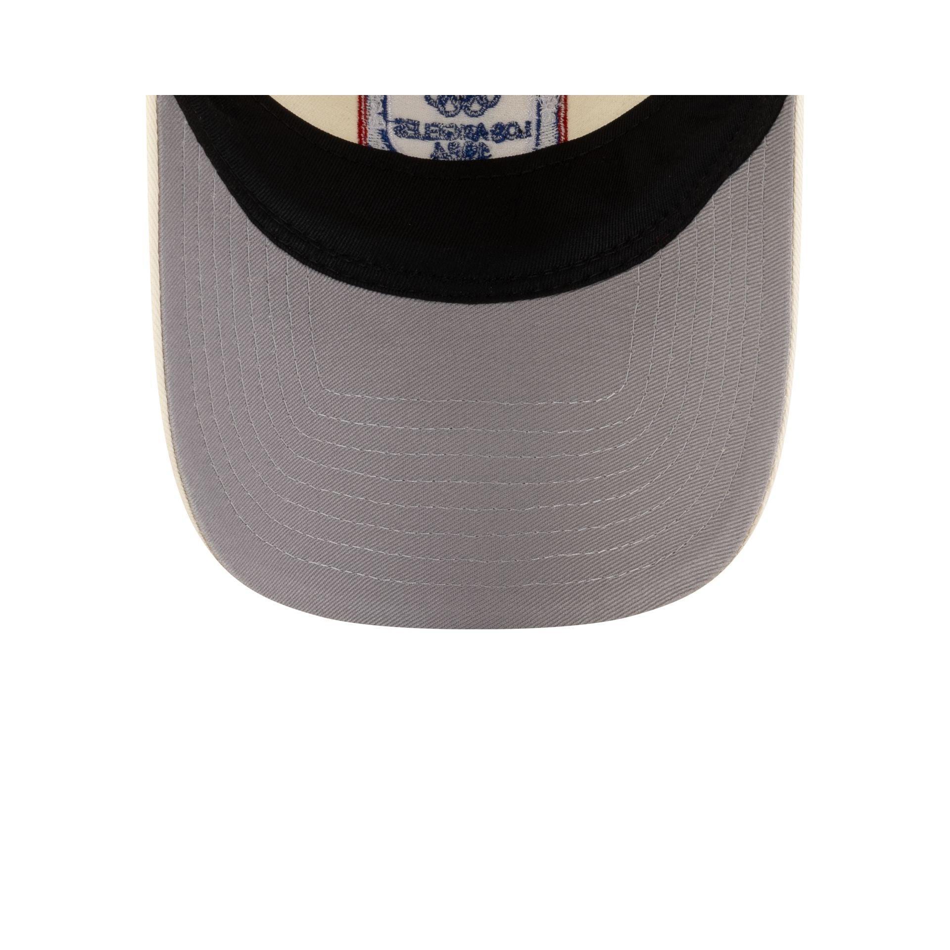 Los Angeles Dodgers 1984 Olympics Chrome White 9TWENTY Adjustable Hat Male Product Image