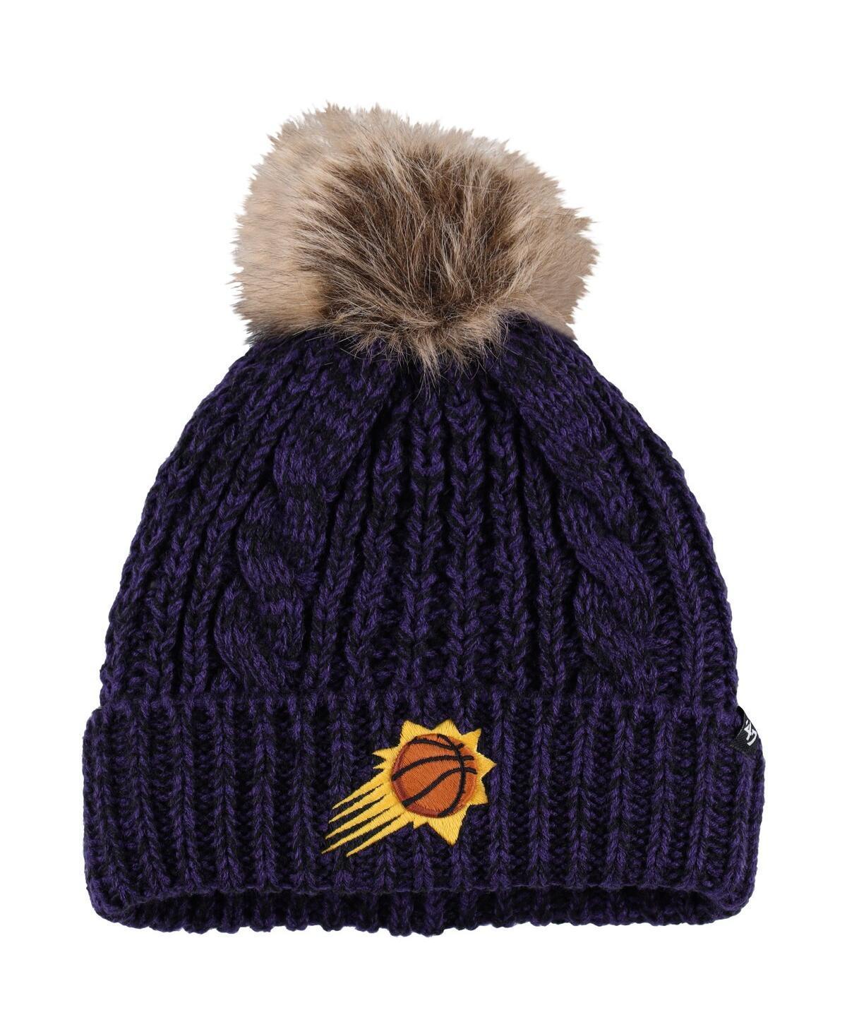Women's '47 Purple Phoenix Suns Meeko Cuffed Knit Hat with Pom, Phx Purple Product Image
