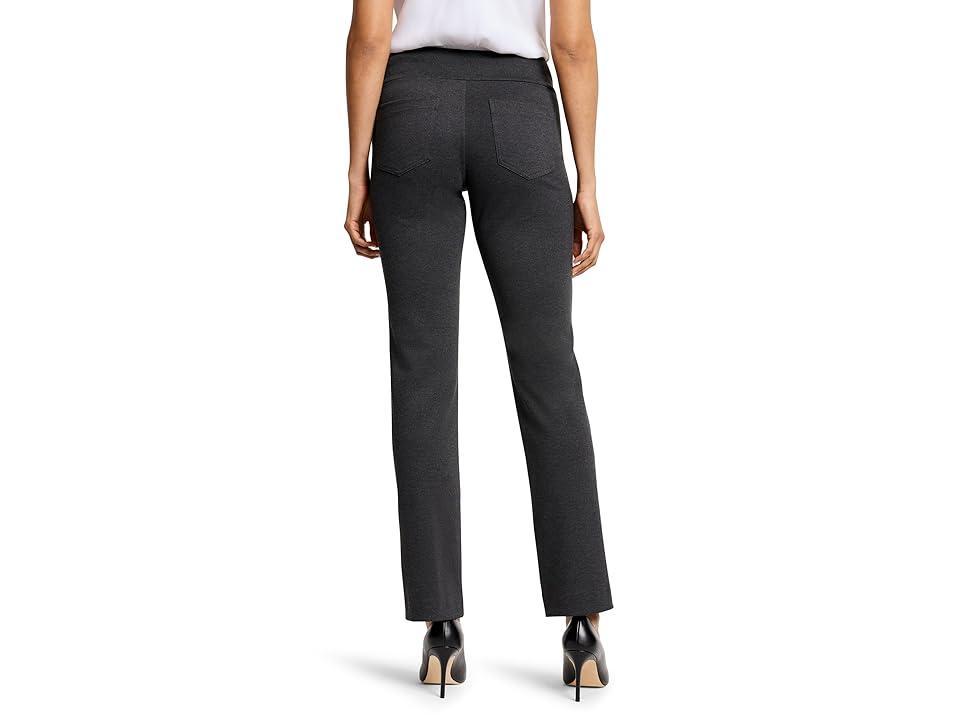 NIC+ZOE 29.5 Ponte Pocket Pants (Charcoal) Women's Dress Pants Product Image