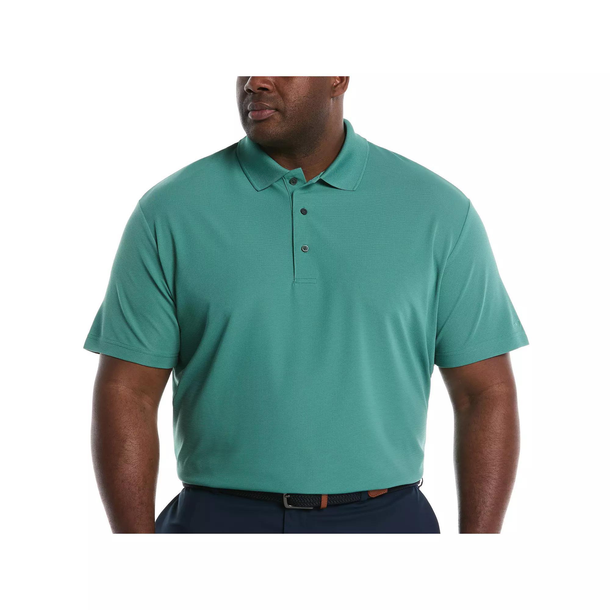 Big & Tall Grand Slam Short Sleeve Classic-Fit Solid Golf Polo, Men's, Size: 3XL Tall, Deep Product Image