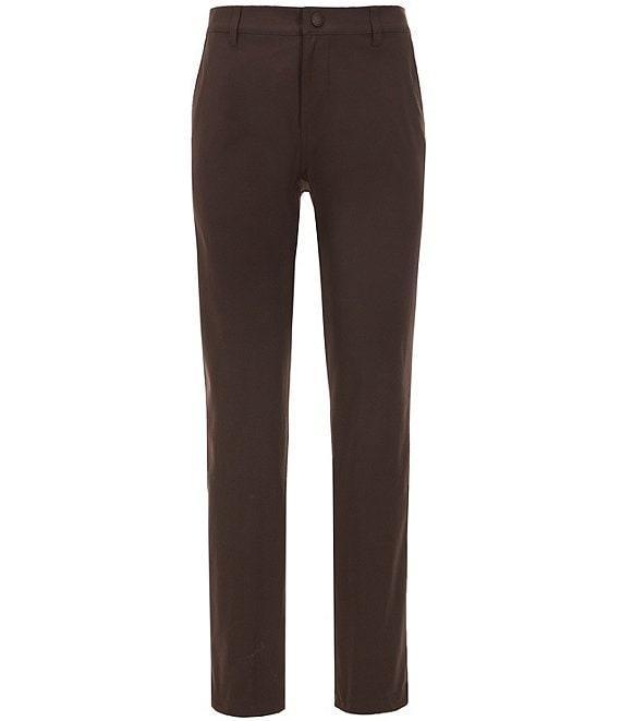 RHONE Slim Fit Flat Front Commuter Stretch Pants Product Image