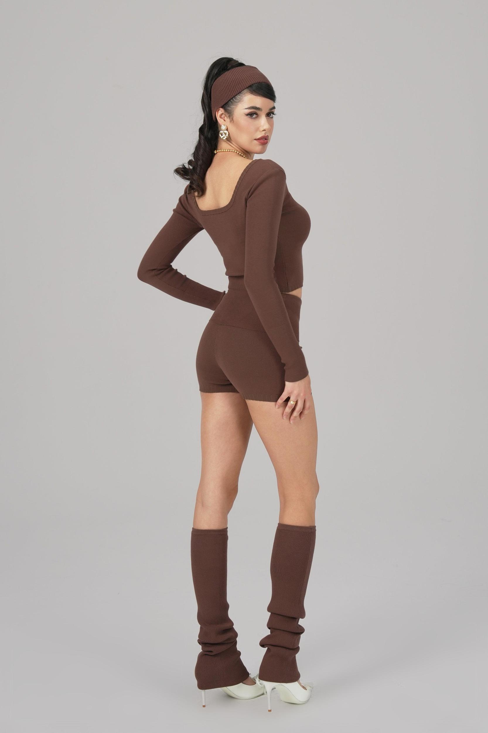 Holly Legwarmers (Brown) Product Image