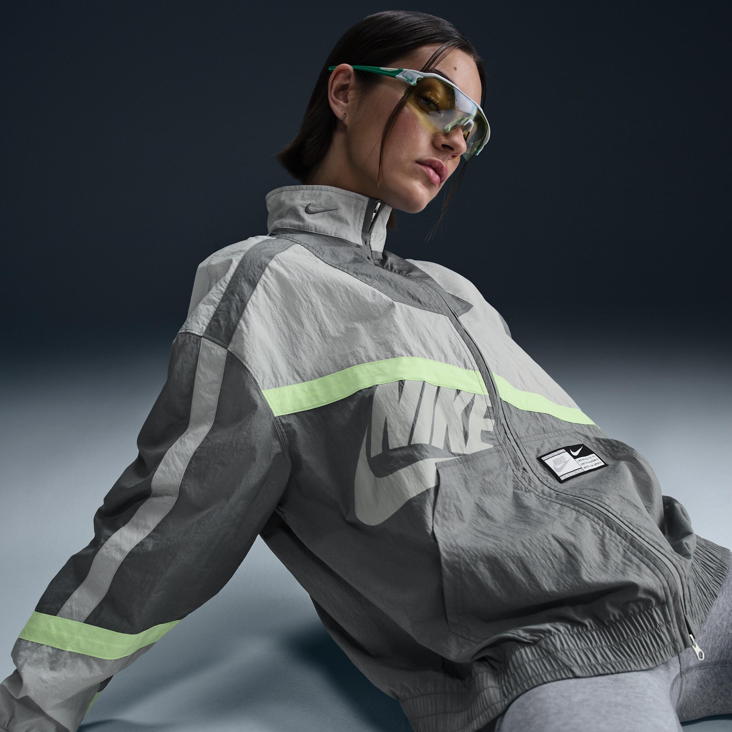 Women's Nike Sportswear Oversized Woven Jacket Product Image