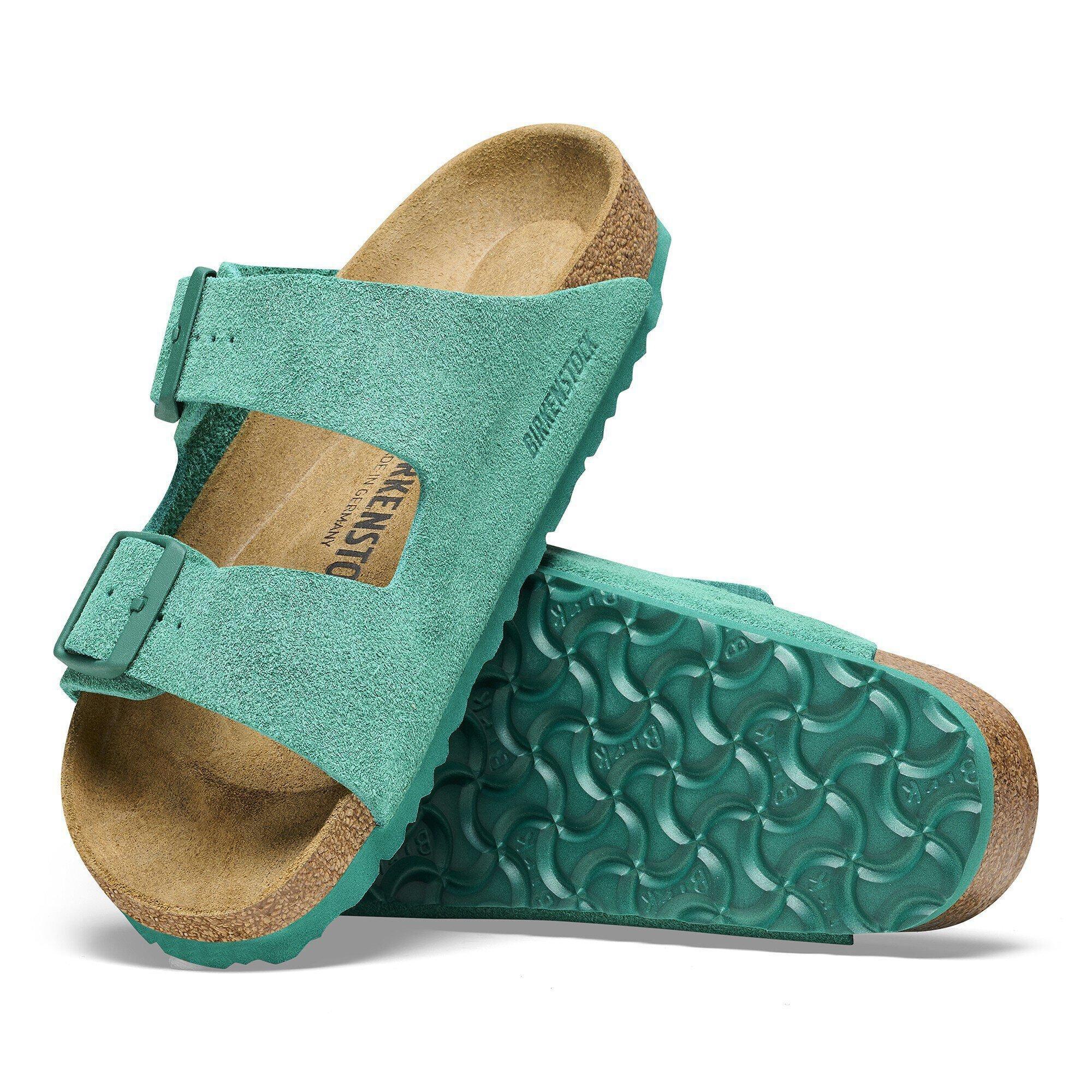 Arizona Suede Leather Digital Green Product Image
