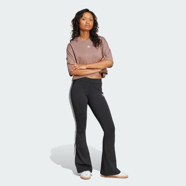 adidas Essentials Crop Tee Black 2XL Womens Product Image
