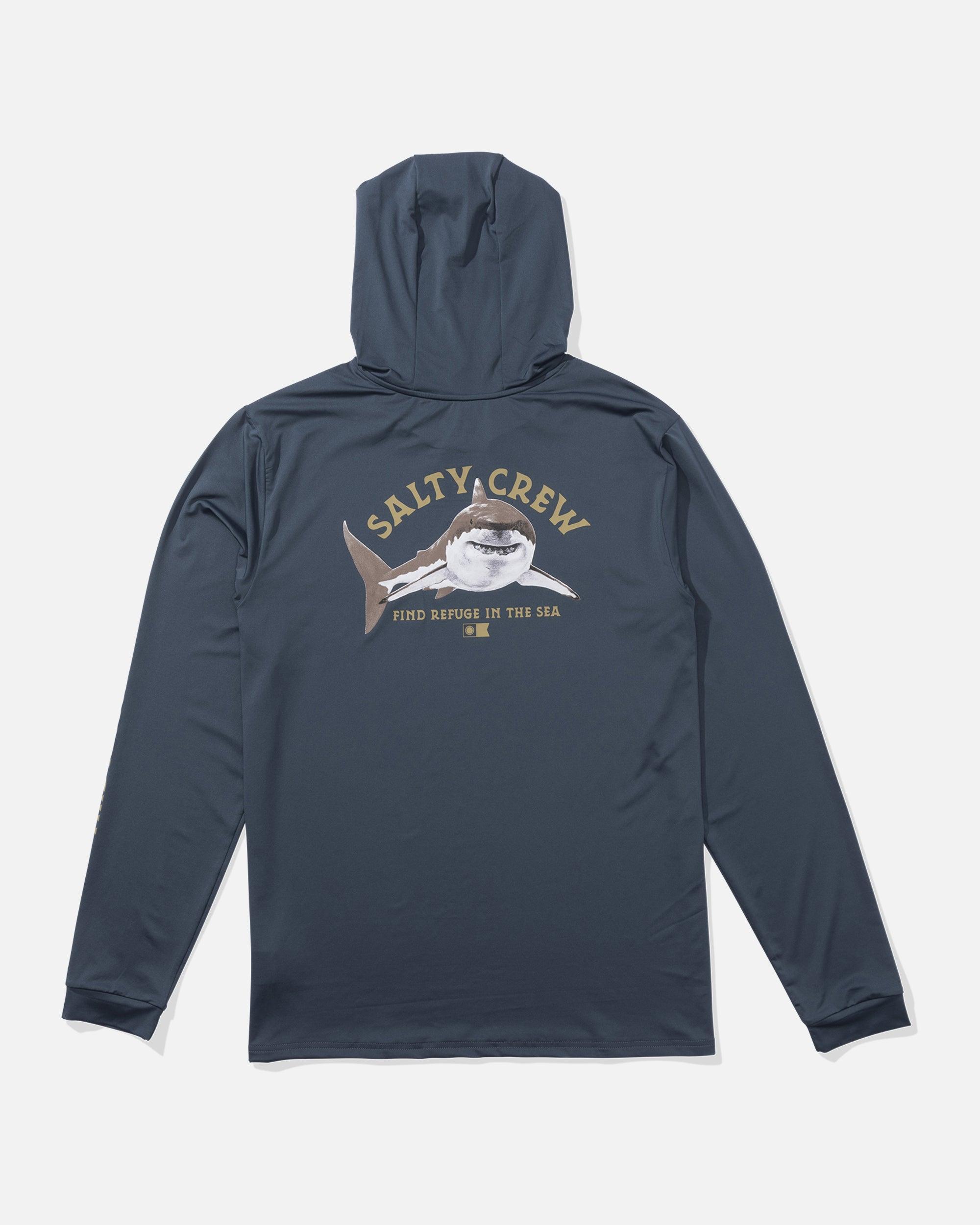 Lurking Sunshirt Hoodie - Bluefin Male Product Image
