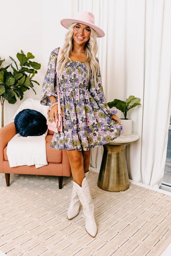 More To Say Smocked Dress Product Image