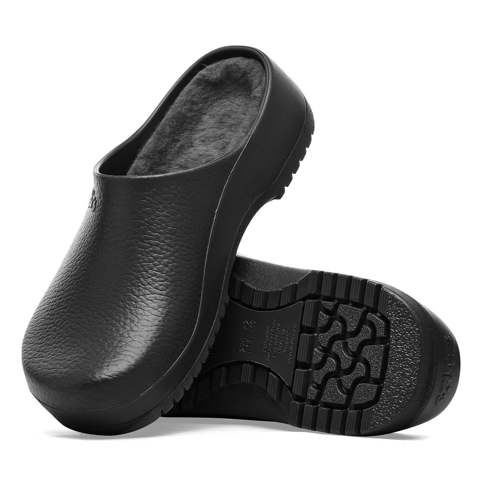 Super-Birki Shearling Polyurethane Jet Black Product Image
