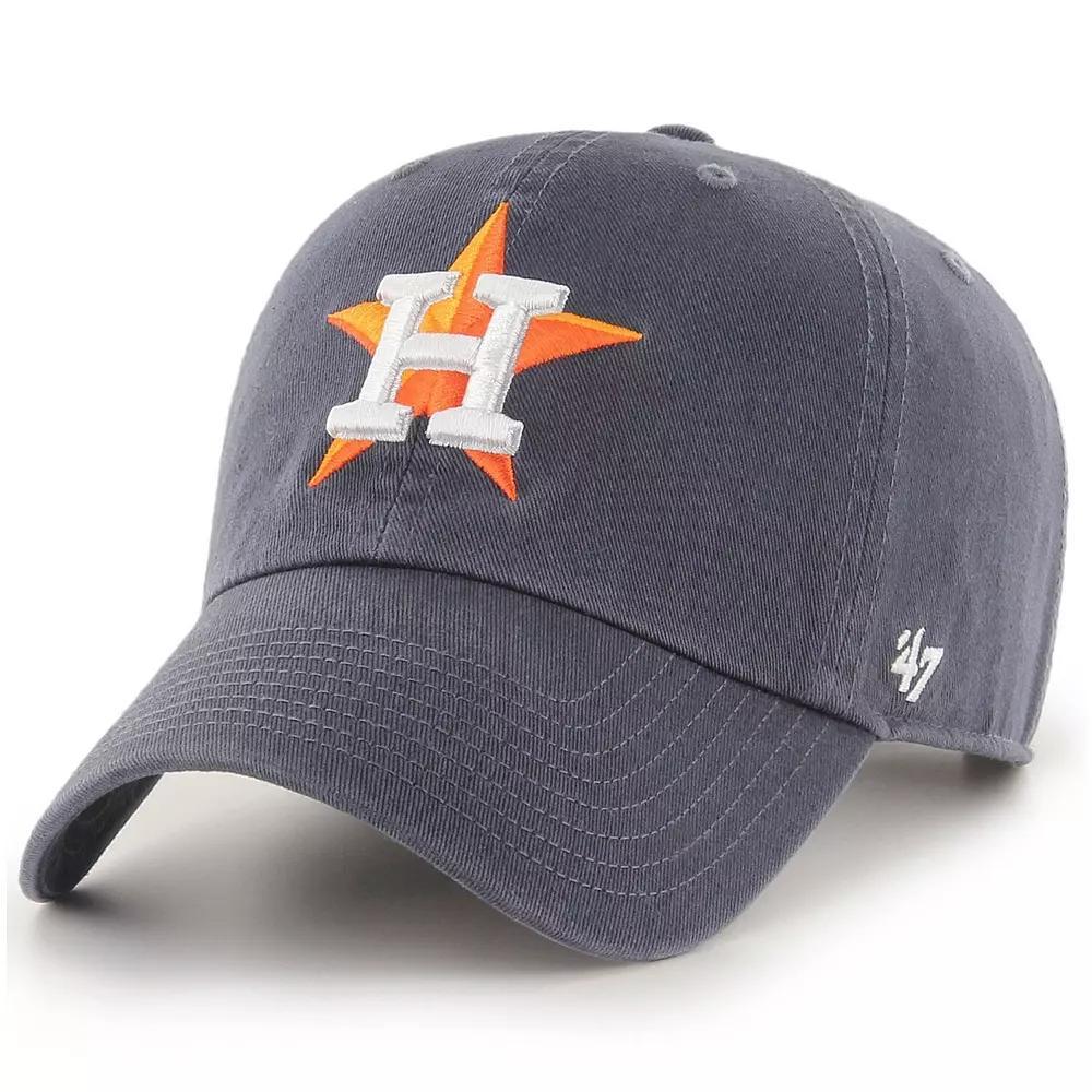 Men's '47 Navy Houston Astros Heritage Clean Up Adjustable Hat, Blue Product Image