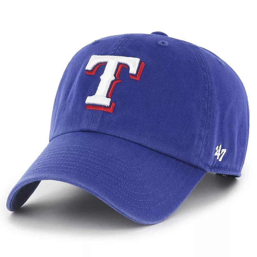 Men's '47 Royal Texas Rangers Heritage Clean Up Adjustable Hat, Blue Product Image