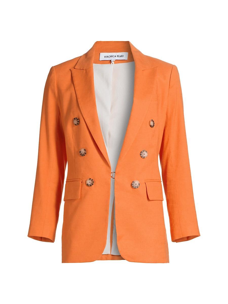 Womens Bexley Dickey Linen-Blend Blazer Product Image
