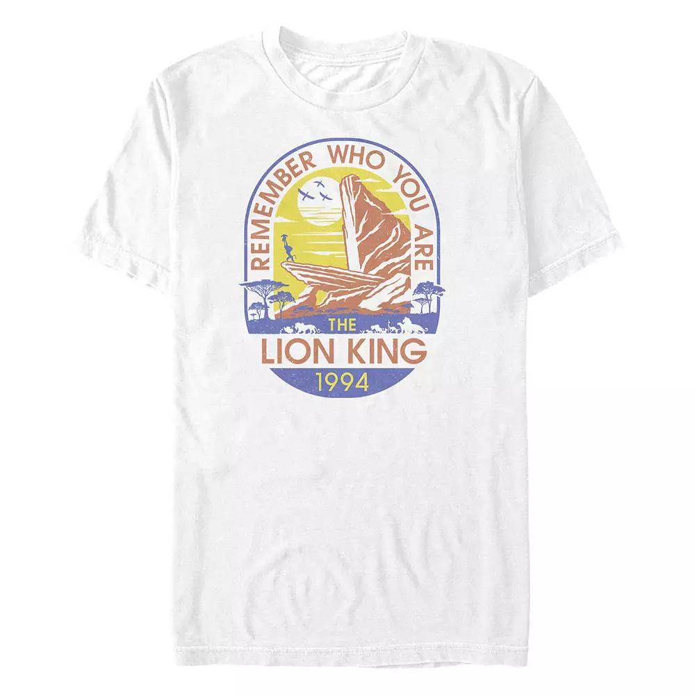 Disney's The Lion King Remember Who You Are Men's Graphic Tee, Size: XL, White Product Image