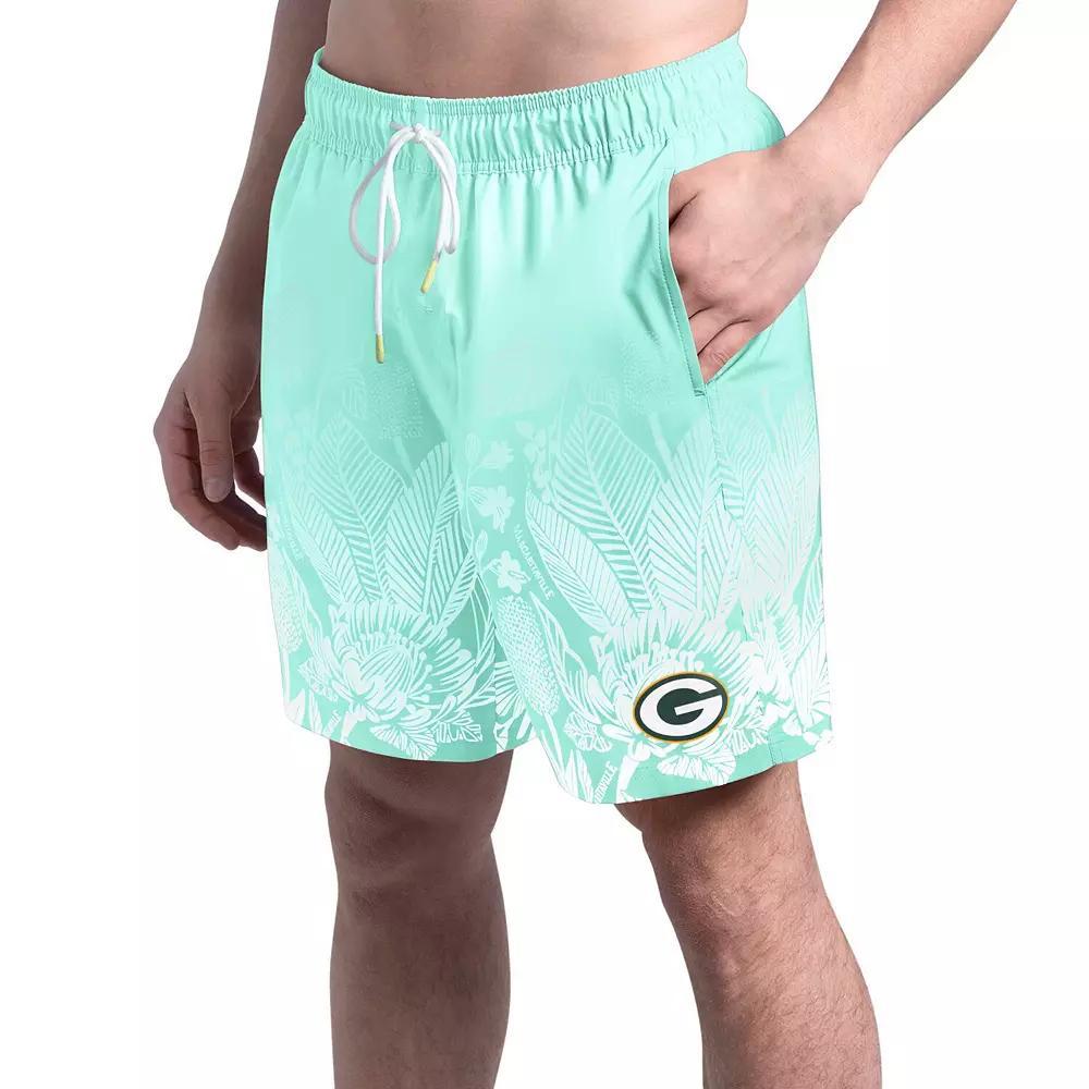 Men's Margaritaville  Yellow Pittsburgh Penguins Lagoon Fiesta Swim Short, Size: XL Product Image
