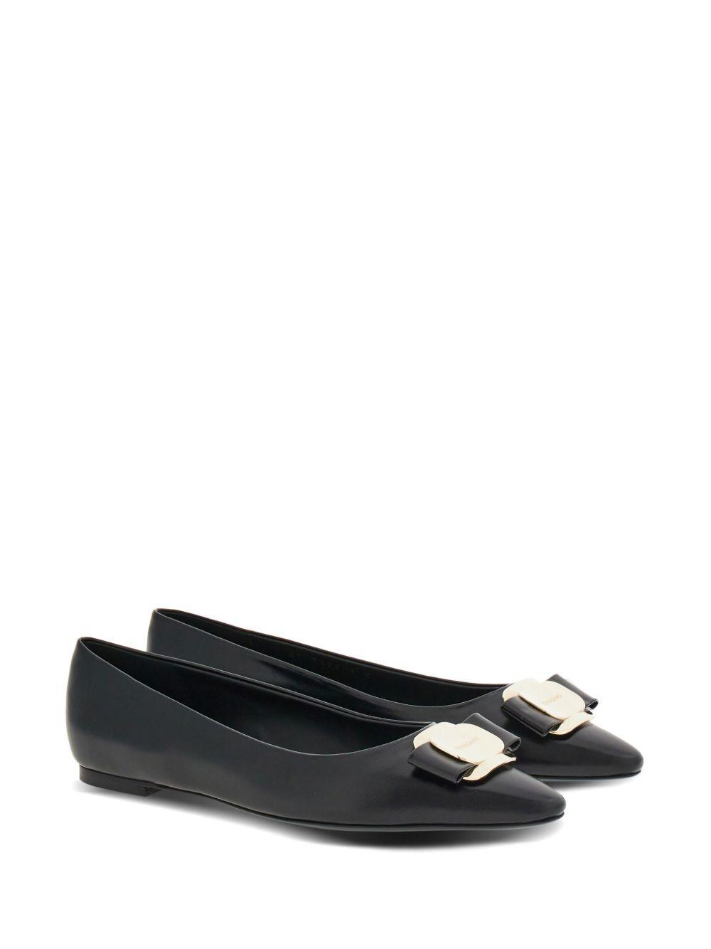New Vara-bow lambskin ballerina shoes Product Image