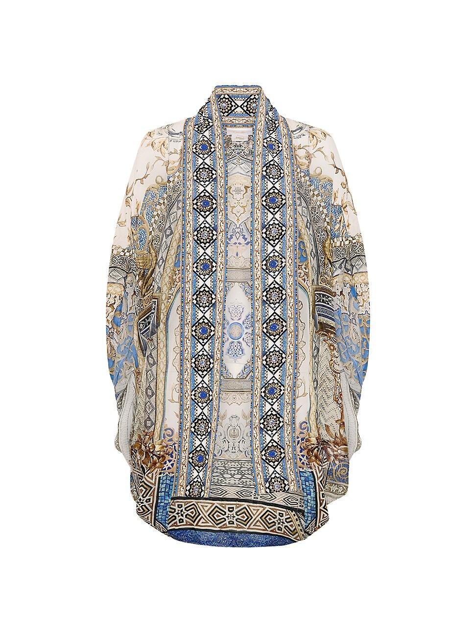 Womens Open-Front Cardi Cape Product Image
