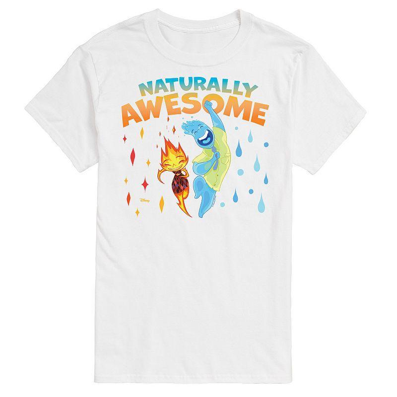 Disneys Elemental Big & Tall Naturally Awesome Graphic Tee, Mens Product Image