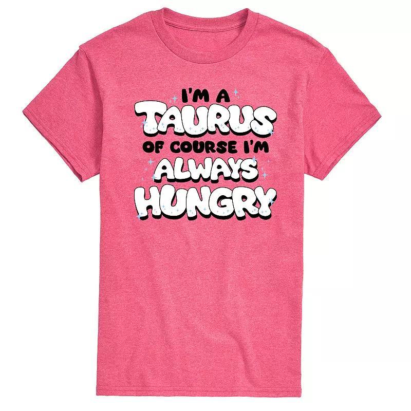 Mens Im A Taurus Always Hungry Graphic Tee Ivory Product Image