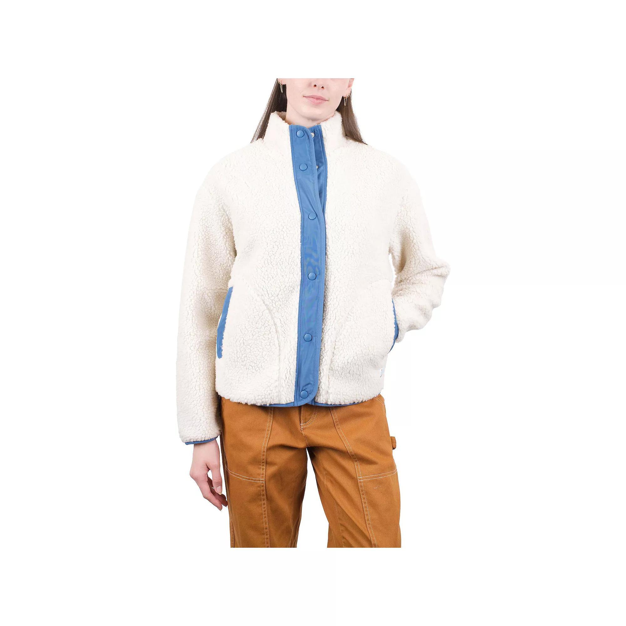Women's Mountain and Isles Sherpa Jacket, Size: XS, Brown Product Image