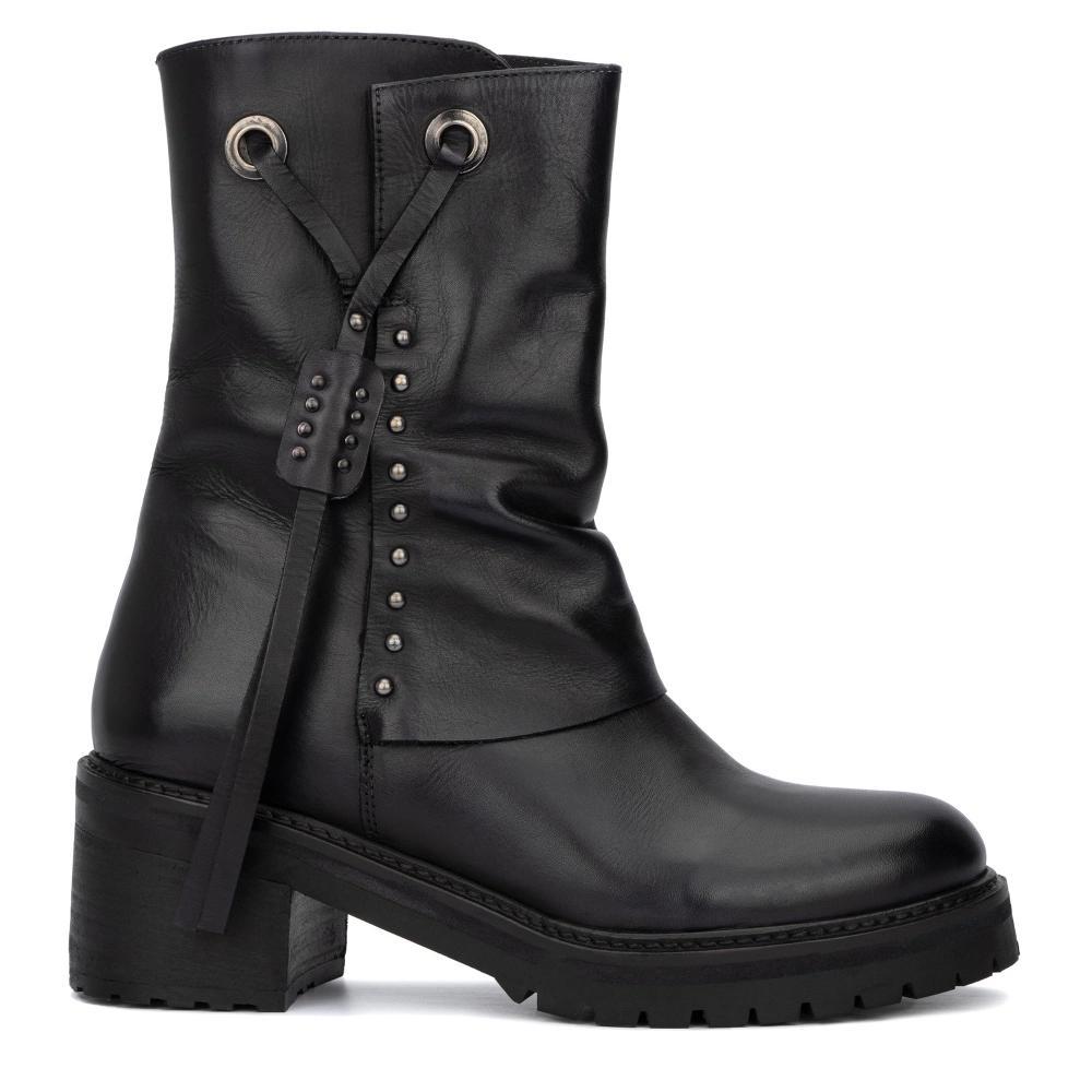 Vintage Foundry Co. Madeline Women's Leather Ankle Boots, Size: 9, Black Product Image