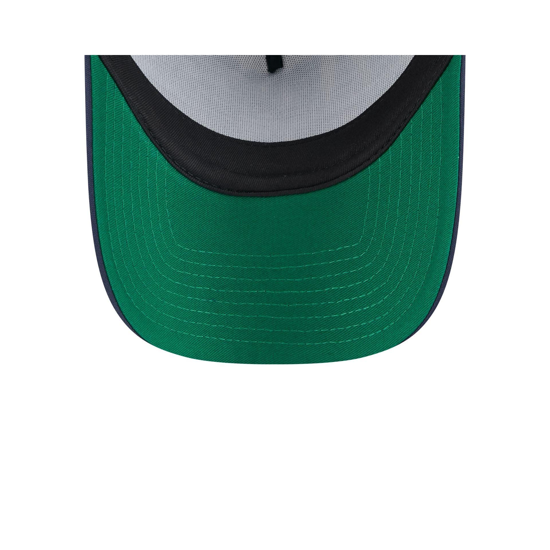 Seattle Mariners Distressed 9FORTY A-Frame Trucker Hat Male Product Image