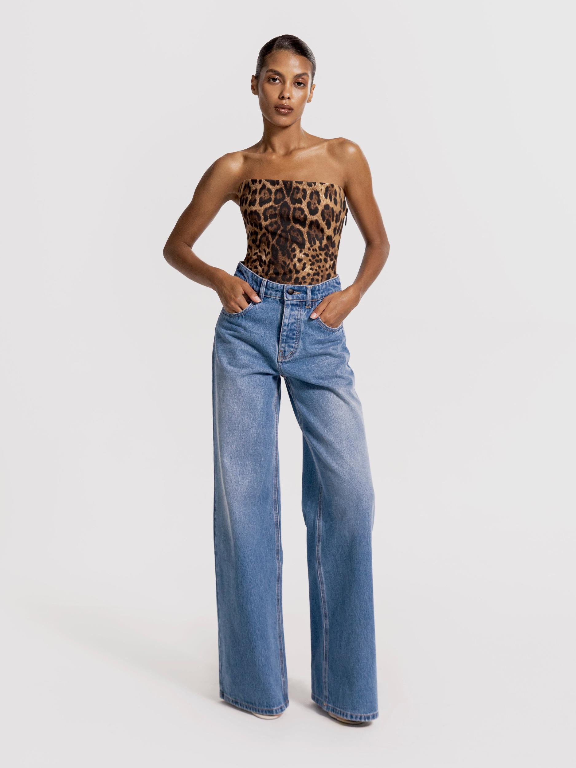 Etta bandeau in Leopard Product Image