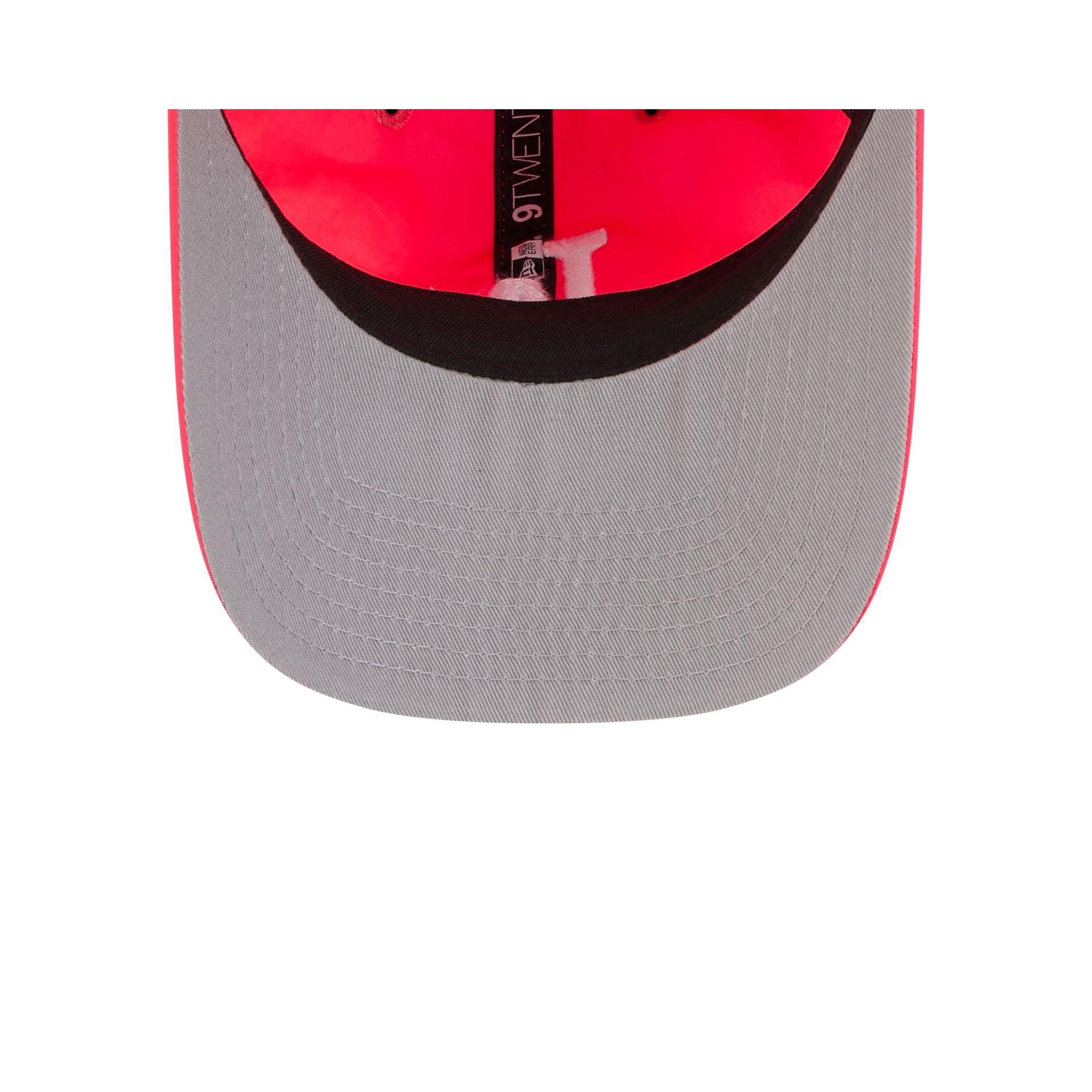 Los Angeles Dodgers Everyday Nylon Pink 9TWENTY Adjustable Hat Male Product Image