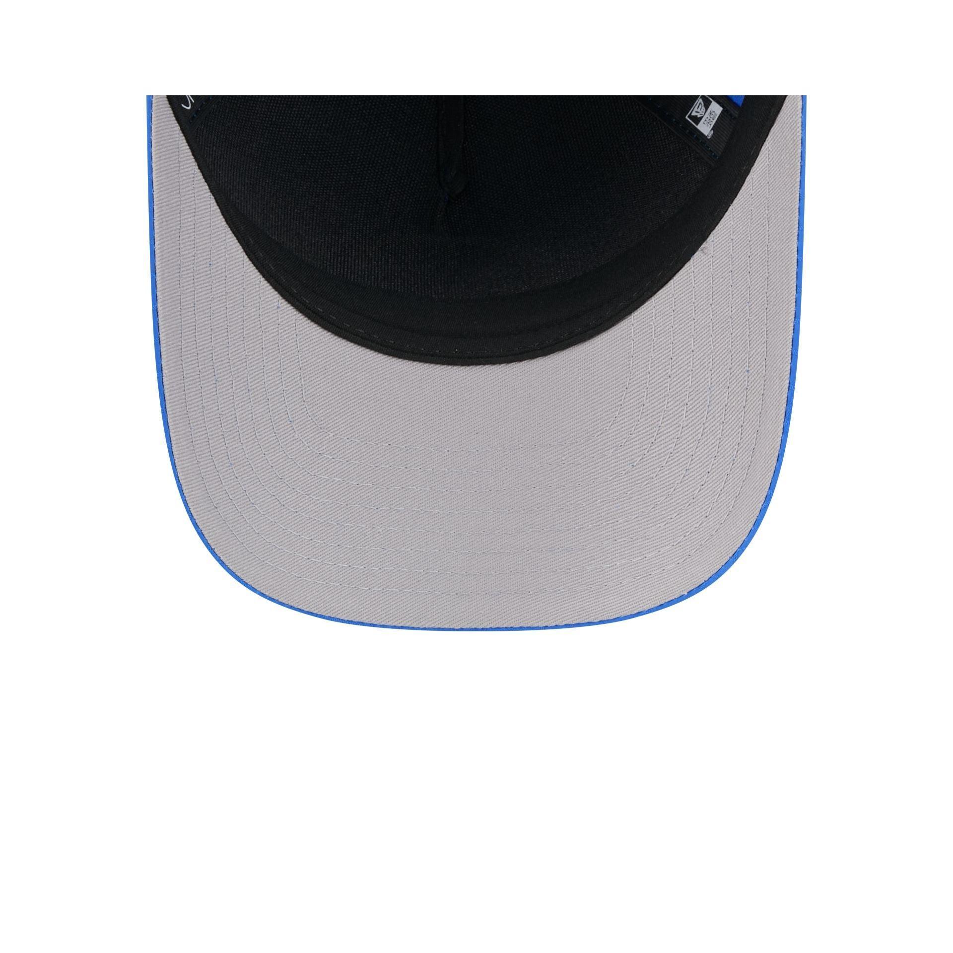 New York Knicks Ripstop 9FORTY M-Crown A-Frame Snapback Hat Male Product Image
