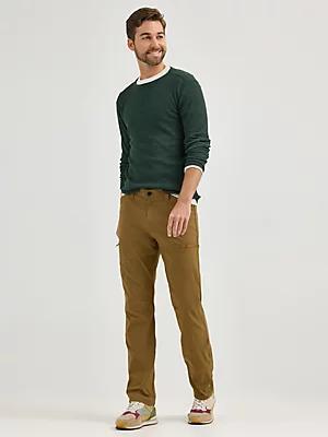 Men's Wrangler® Flex Waist Outdoor Cargo Pant in Kangaroo Product Image