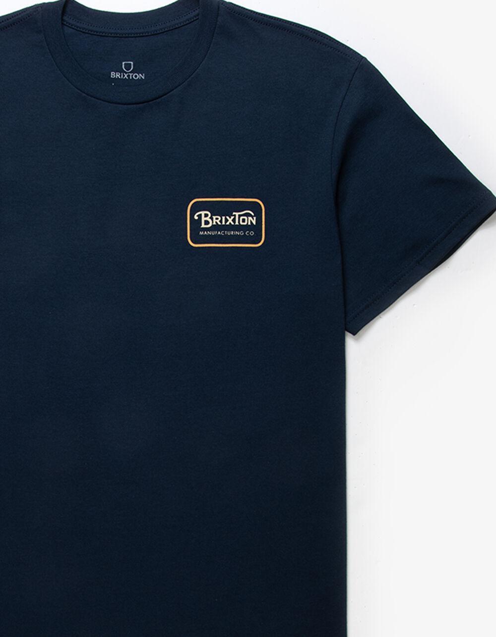 BRIXTON Grade Mens Tee - NAVY Product Image
