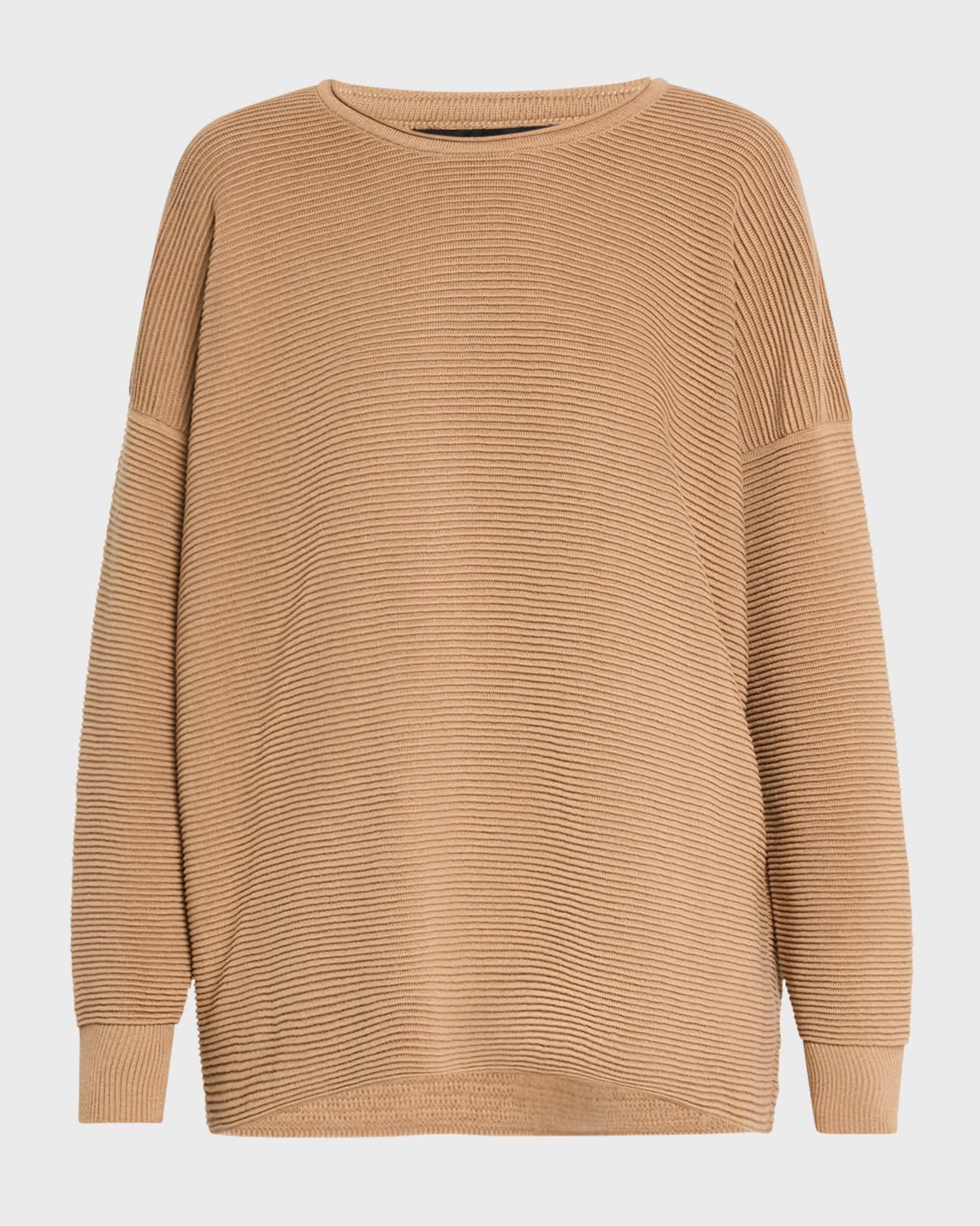 Ribbed Crewneck Tunic Product Image