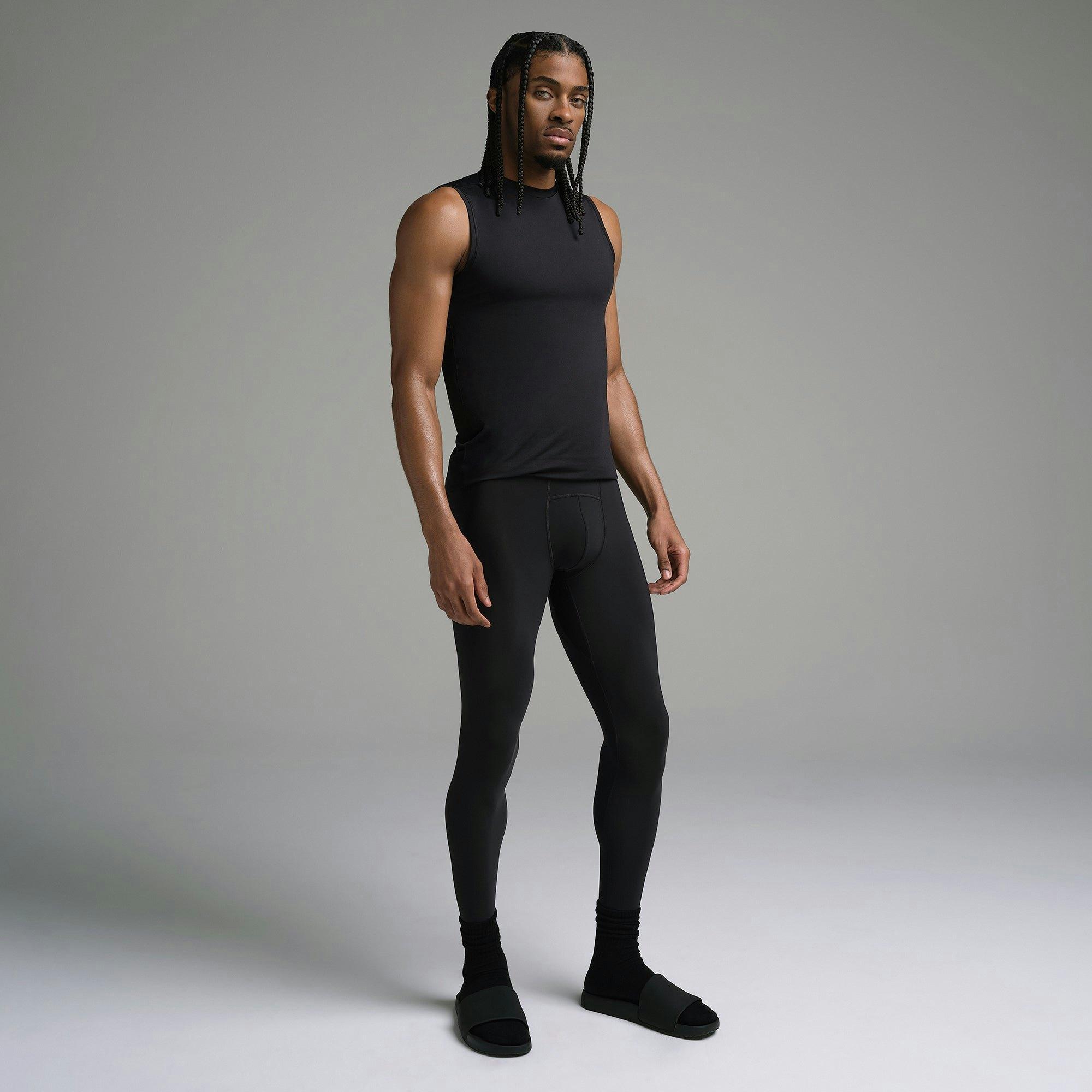 SKIMS SPORT MENS LEGGING | OBSIDIAN Product Image