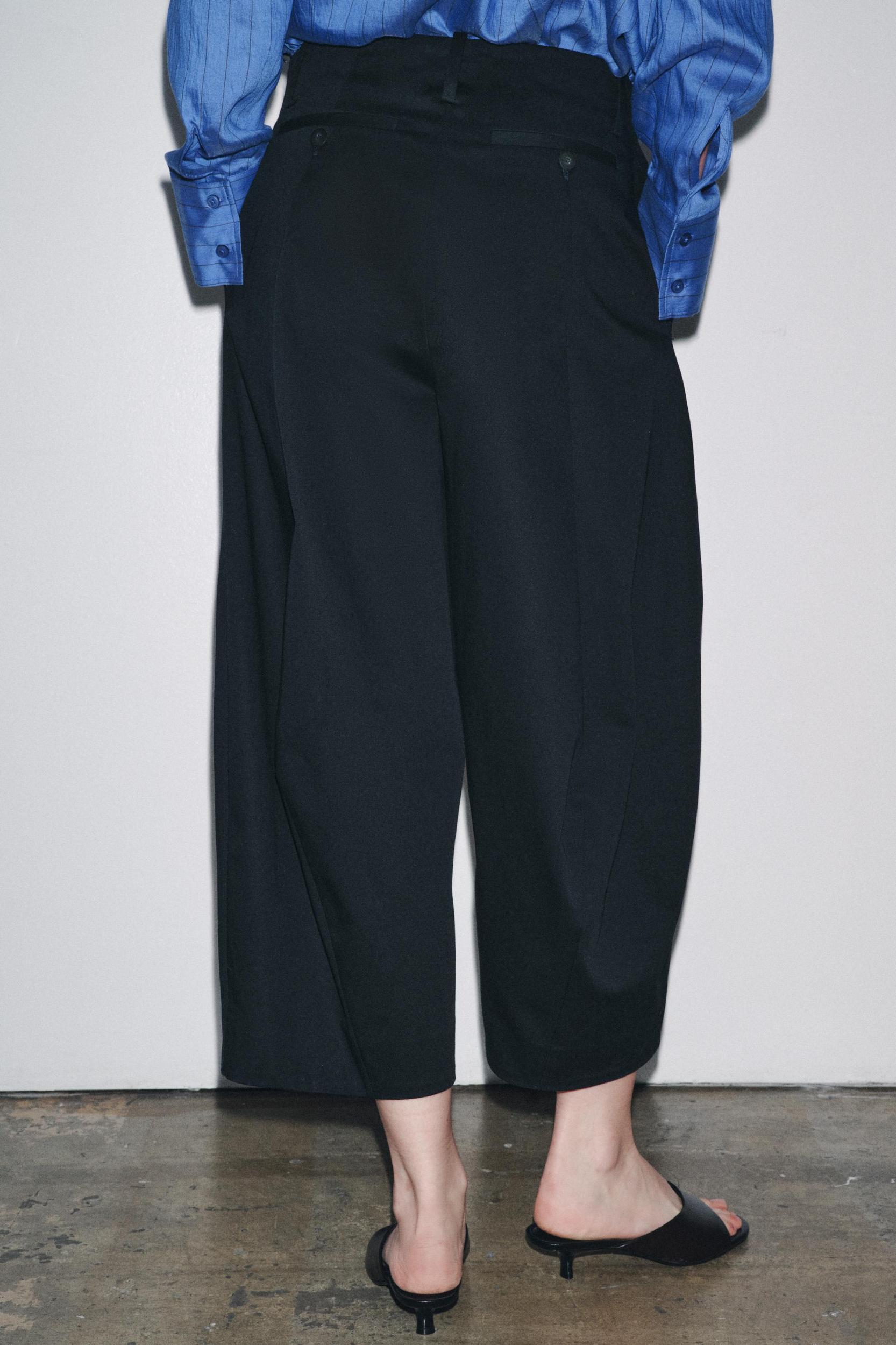 ZW COLLECTION CROP BALLOON PANTS Product Image